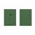 Schrift Adoc Business A4 ruit 5x5mm 144 pagina's 90gr groen