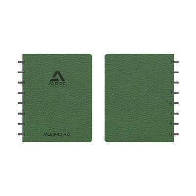 Cahier ADOC Business A5 carreau 5x5mm 144 pages 90g vert