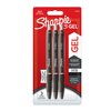 Stylo gel Sharpie S-gel Medium noir blister 3 pièces Photo
