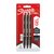 Stylo gel Sharpie S-gel Medium noir blister 3 pièces
