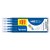 Rollerpenvulling PILOT friXion medium blauw set à 6 stuks