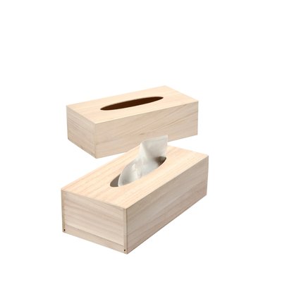 Tissuedoos Creativ Company 27x14x8cm hout