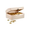 Schatkist Creativ Company 16.5x11x8.55cm hout foto
