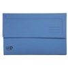Pocketmap Exacompta Clean'Safe A4 400gr blauw 5 stuks foto