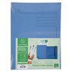 Dossiermap Exacompta Clean'Safe 2kleppen blauw 5 stuks foto