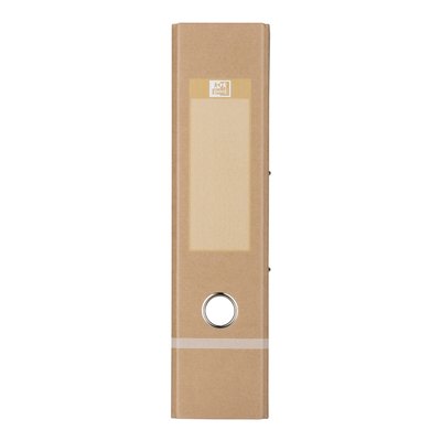 Ordner Oxford Touareg A4 80mm karton naturel/wit