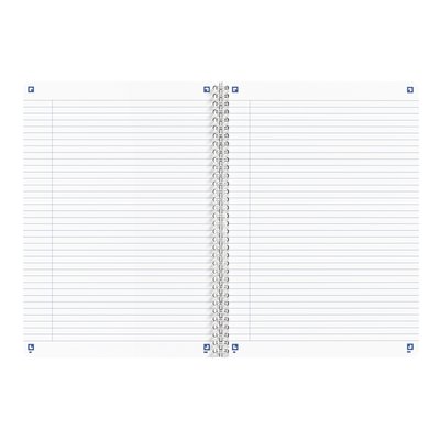 Cahier à spirale Oxford Touareg A4 ligné 180 pages assorti
