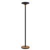 Lampadaire Unilux Baly LED bambou noir Photo