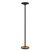 Lampadaire Unilux Baly LED bambou noir