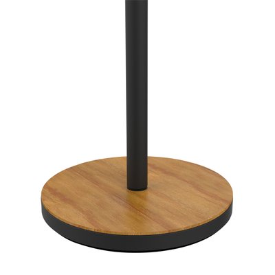 Lampadaire Unilux Baly LED bambou noir