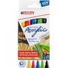 Marqueur acrylique edding e-5100 Medium Basique assorti set 5 pièces Photo