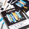 Mixed mediapapier Canson Graduate Mixed Media 20vel 240gr A3 zwart foto