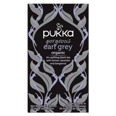 Thé Pukka Gorgeous Earl Grey 20 sachets