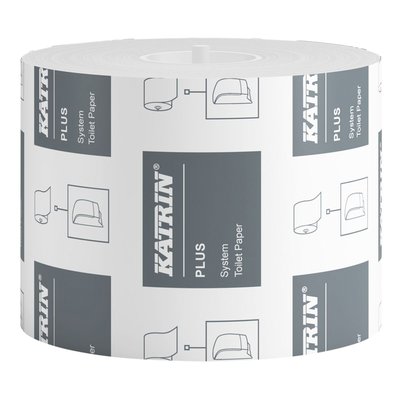 Toiletpapier Katrin Plus systeemrol 2-laags 96m wit 66940