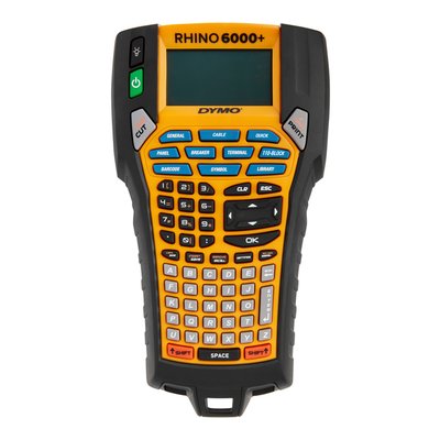 Labelprinter Dymo Rhino 6000+ industrieel abc 24mm geel