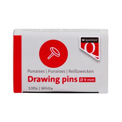 Punaises Quantore 100 stuks zilver