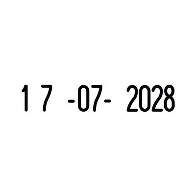 Datumstempel Trodat Printy 4820 cijfers