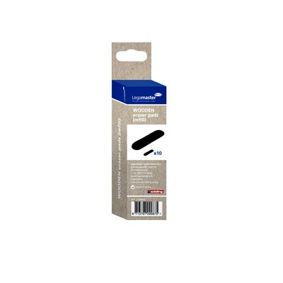 Navulling whiteboardwisser Legamaster zwart 10 stuks