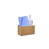 Glasbord accessoirehouder Legamaster hout foto