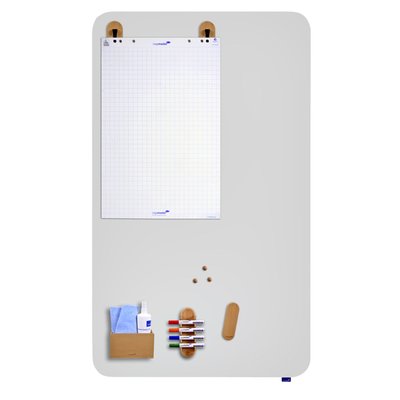 Whiteboard papierhaak Legamaster hout 2 stuks