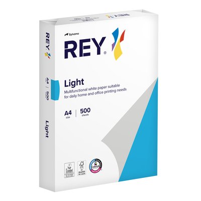 Papier copieur Rey Office Light A4 75g blanc 500 feuilles