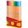 Fineliner STABILO point 88 ColorParade rollerset geel/rood F ass 20st foto