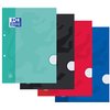 Bloc de cours Oxford School A4 carreau 5x5mm 2 perf 200 pages 80g assorti Photo