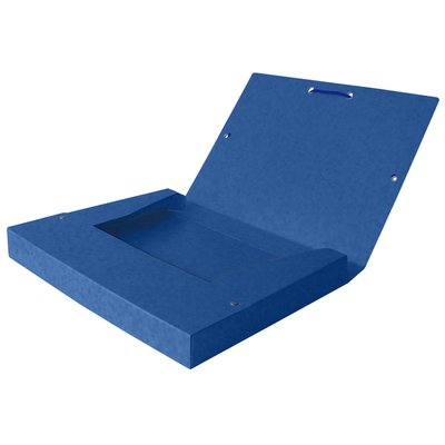 Elastobox Oxford Top File+ A4 40mm blauw