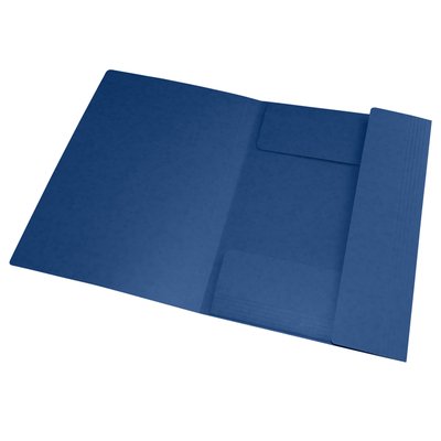 Elastomap Oxford Top File+ A4 donkerblauw