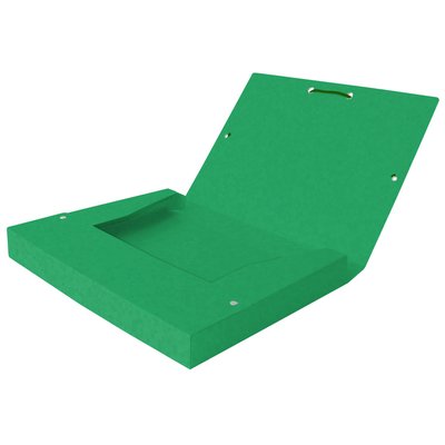 Elastobox Oxford Top File+ A4 40mm groen