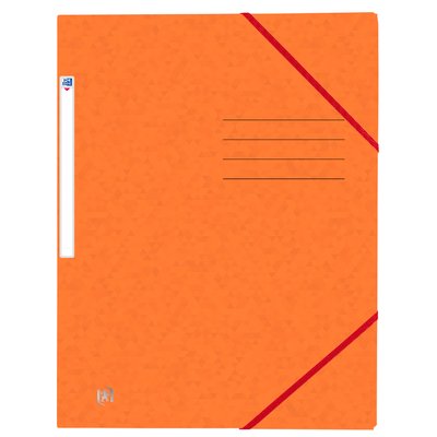 Elastomap Oxford Top File+ A4 oranje
