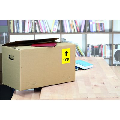 Etiquette HERMA 4496 199,6x143,5mm jaune 40 pièces