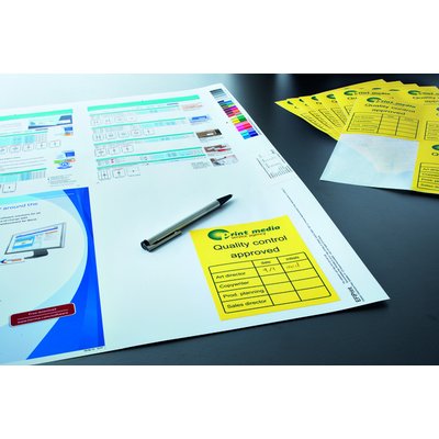 Etiquette HERMA 4496 199,6x143,5mm jaune 40 pièces