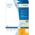 Etiquette HERMA 4585 210x297mm résiste aux intempéries transparent mat 10 pièces