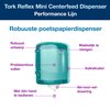 Handdoekroldispenser Tork M4 Performance Reflex turquoize 473180 foto