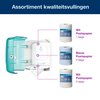 Handdoekroldispenser Tork M4 Performance Reflex turquoize 473180 foto
