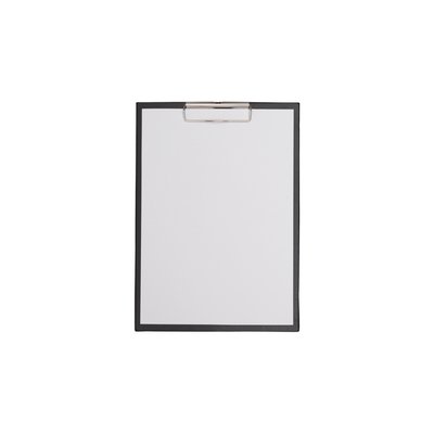 Porte-bloc MAUL A4 portrait 2 aimants au dos PVC noir