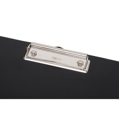 Porte-bloc MAUL A4 portrait 2 aimants au dos PVC noir