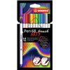 Brushstift STABILO Pen 568/12 Arty assorti etui à 12 stuks foto