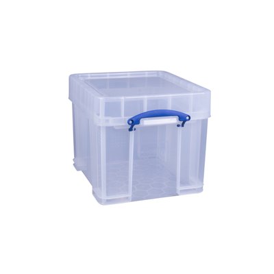 Opbergbox Really Useful 35 liter 480x390x345mm transparant wit