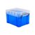 Opbergbox Really Useful 3 liter 245x180x160mm transparant blauw