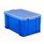 Opbergbox Really Useful 48 liter 600x400x315mm transparant blauw