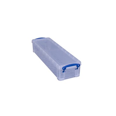 Opbergbox Really Useful 1.5 liter 355x100x70mm transparant wit