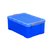 Opbergbox Really Useful 9 liter 395x210x140mm transparant blauw