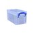 Opbergbox Really Useful 2.1 liter 240x130x125mm transparant wit