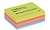 Memoblok Post-it 8645 Super Sticky 203x153mm assorti 6 stuks