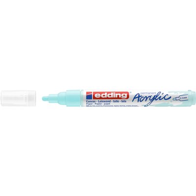 Acrylmarker edding e-5100 medium pastel blauw