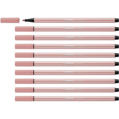 Viltstift STABILO Pen 68/28 medium donkerblush
