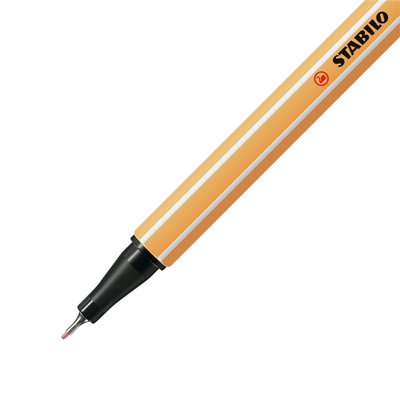 Fineliner STABILO point 88/28 fijn donkerblush