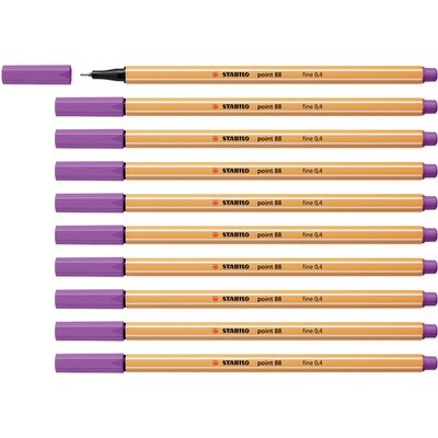 Fineliner STABILO point 88/60 Fin violet grisé
